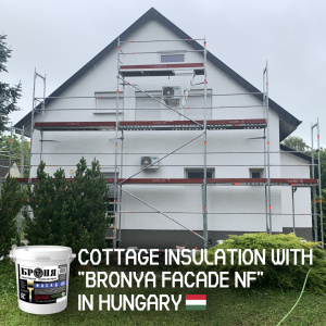 Insulating and Renovating a Cottage with "Bronya Facade NF" in Hungary (photos)