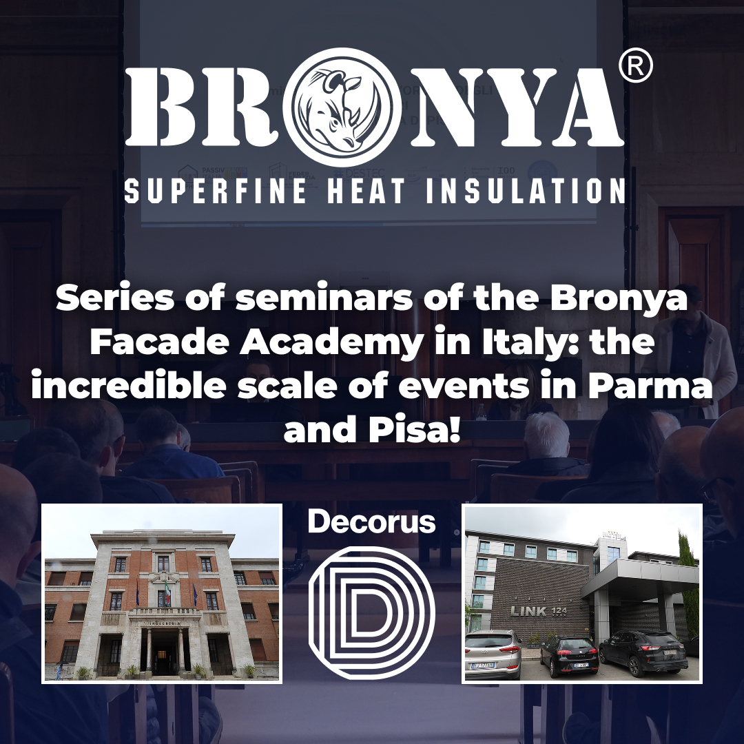 Series of seminars of the Bronya Facade Academy in Italy: the incredible scale of events in Parma and Pisa! (photo) Series of seminars of the Bronya Facade Academy in Italy: the incredible scale of events in Parma and Pisa! (photo)