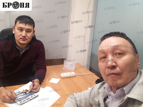 Броня в шоуруме, в городе Нур-Султан