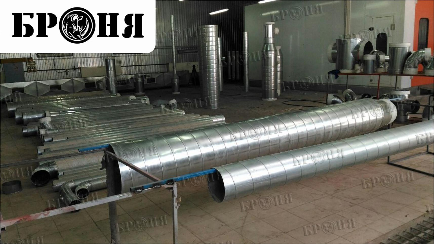 Ryazan, thermal insulation of a ventilation duct