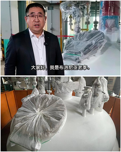 Bronya China: Supplier and applicator of Bronya Classic NF on reactors of a chemical concern.