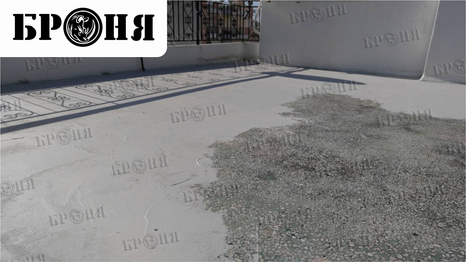 Греция, Броня Лайт на крыше жилого дома