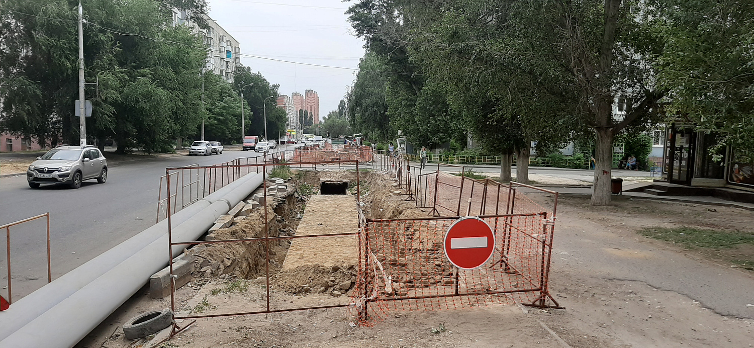Продолжаются масштабные работы по Тепло гидроизоляции крупных подземных теплотрасс в двух районах Концессиями Теплоснабжения Водоснобжения Волгограда 