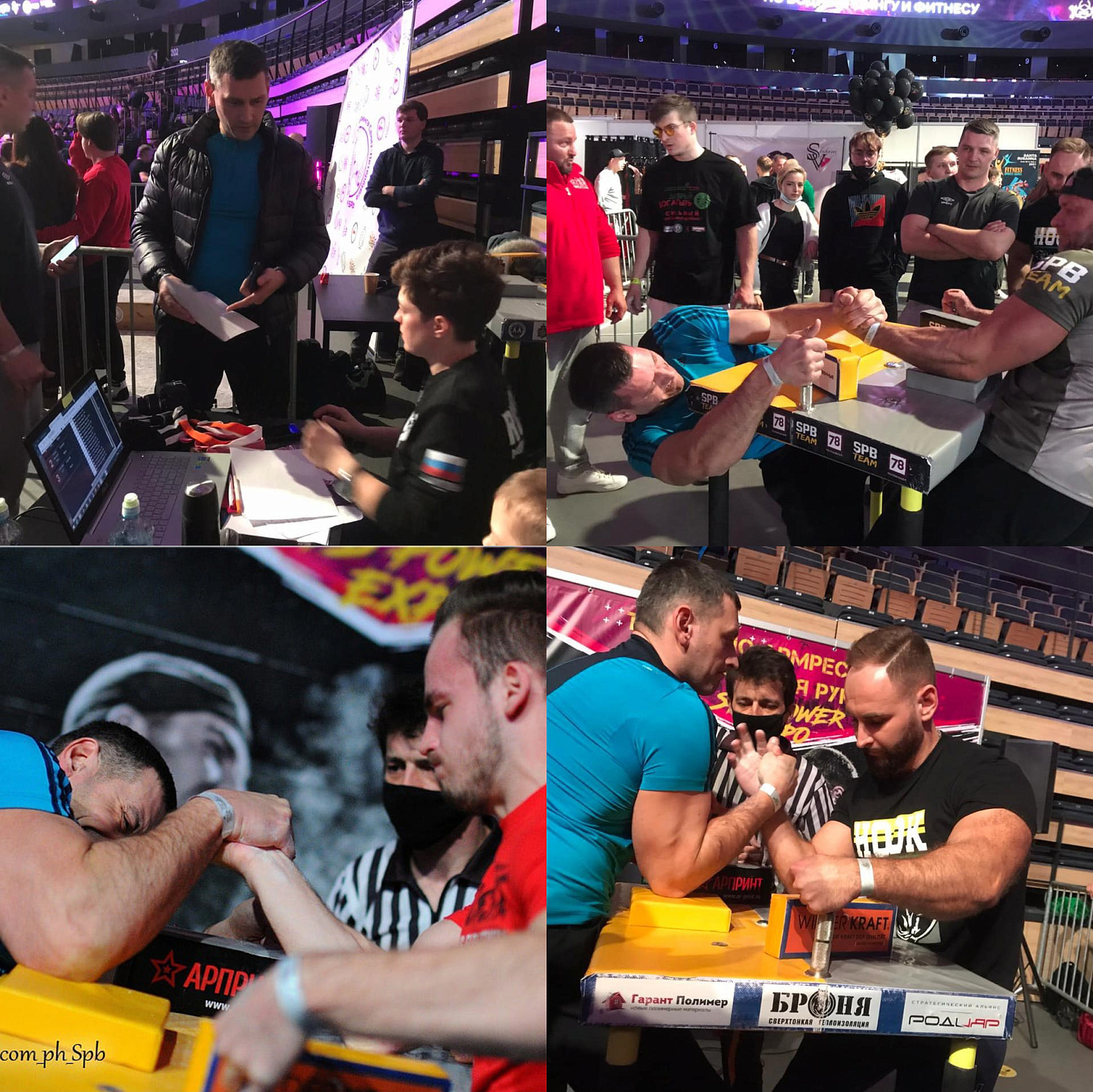 NPO Bronya sponsor of the arm wrestling tournament "Steel Hand", St. Petersburg (photo+video)