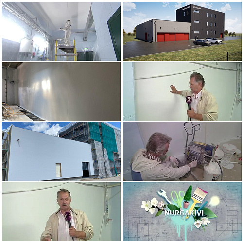 Thermal insulation Bronya at the water utility of the Estonian company Nordecon 