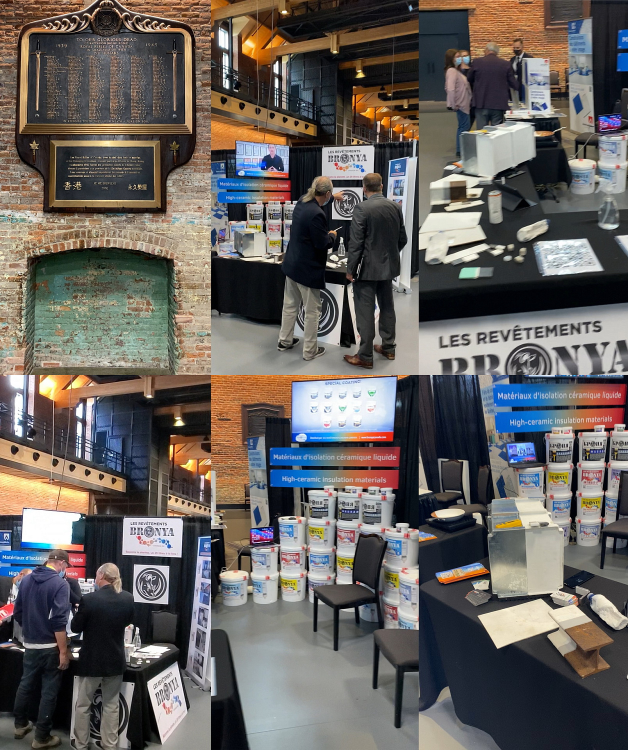 Bronya at the largest construction exhibition "Contech" in Quebec, Canada
