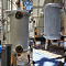Bronya Classic NF and Bronya Light Airless NF on fermentation tanks of the Estrella de Levante brewery, Spain (photo)
