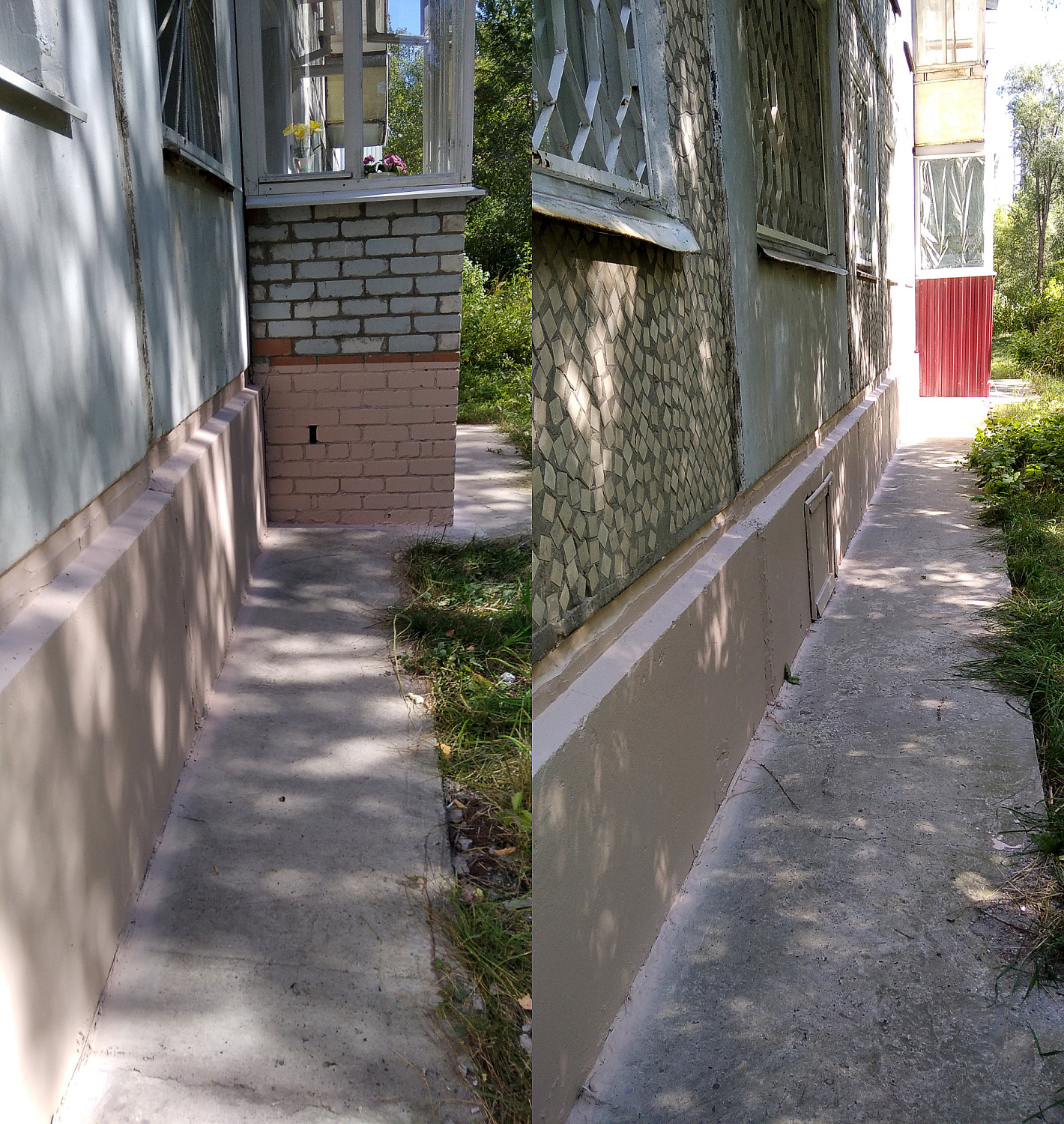 Waterproofing Bronya AquaBlok as part of the overhaul on the basement of a residential building in Ulyanovsk (photo)