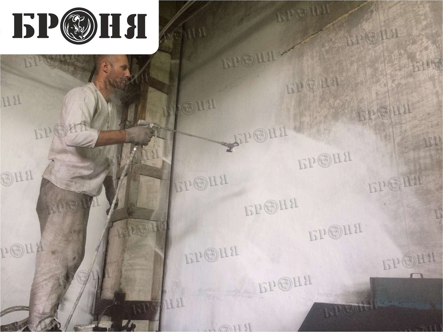 Volgograd, insulation of walls and ceiling of a metal products workshop