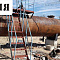 Китай, емкостное оборудование нефтепровода