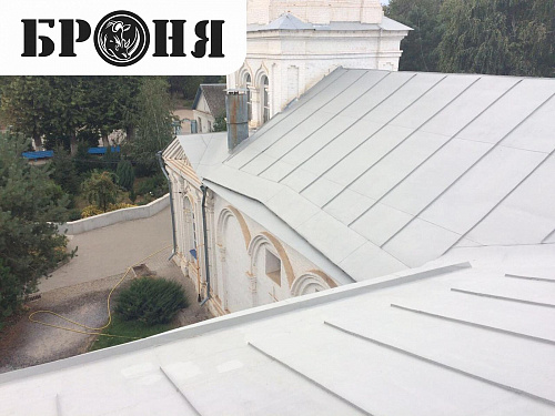We are pleased to present you a very important and responsible object with the use of Bronya AquaBlock - the Temple of the Venerable Confessor Nikita of Midiki (Volgograd)