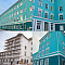 Application of Bronya Facade NF for restoration of the facade of a culturally significant art school in the city of Murmansk (photo)