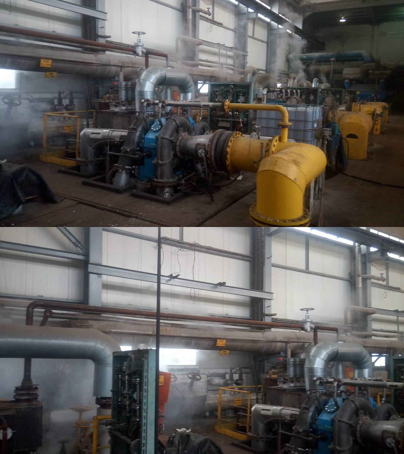Bronya Classic + NF on the superheated steam pipeline of the TPP in Warsaw, Poland (photo+video)