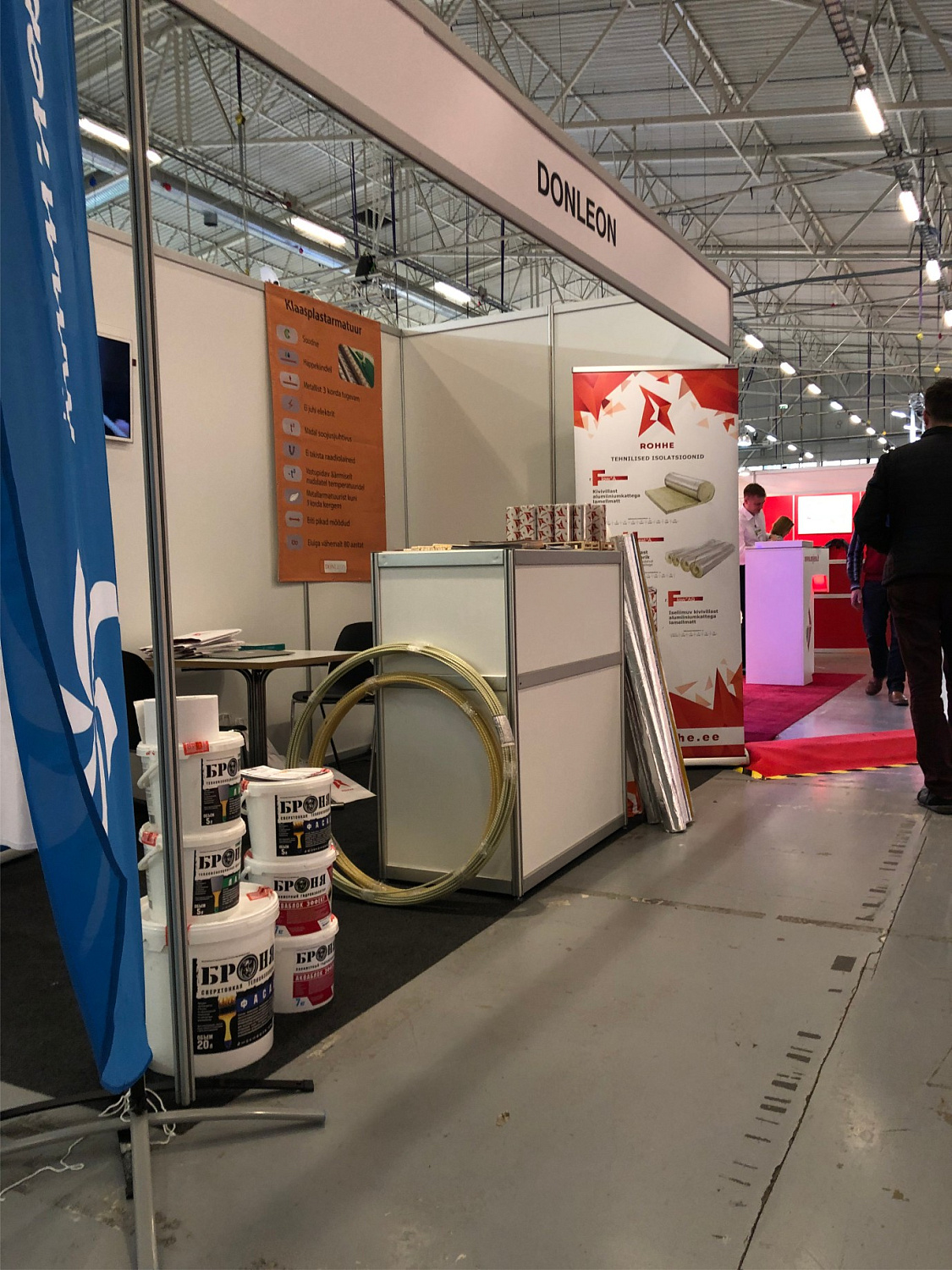 Теплоизоляция Броня на международной выставке строительства Estbuild 2019, Таллин, Эстония
