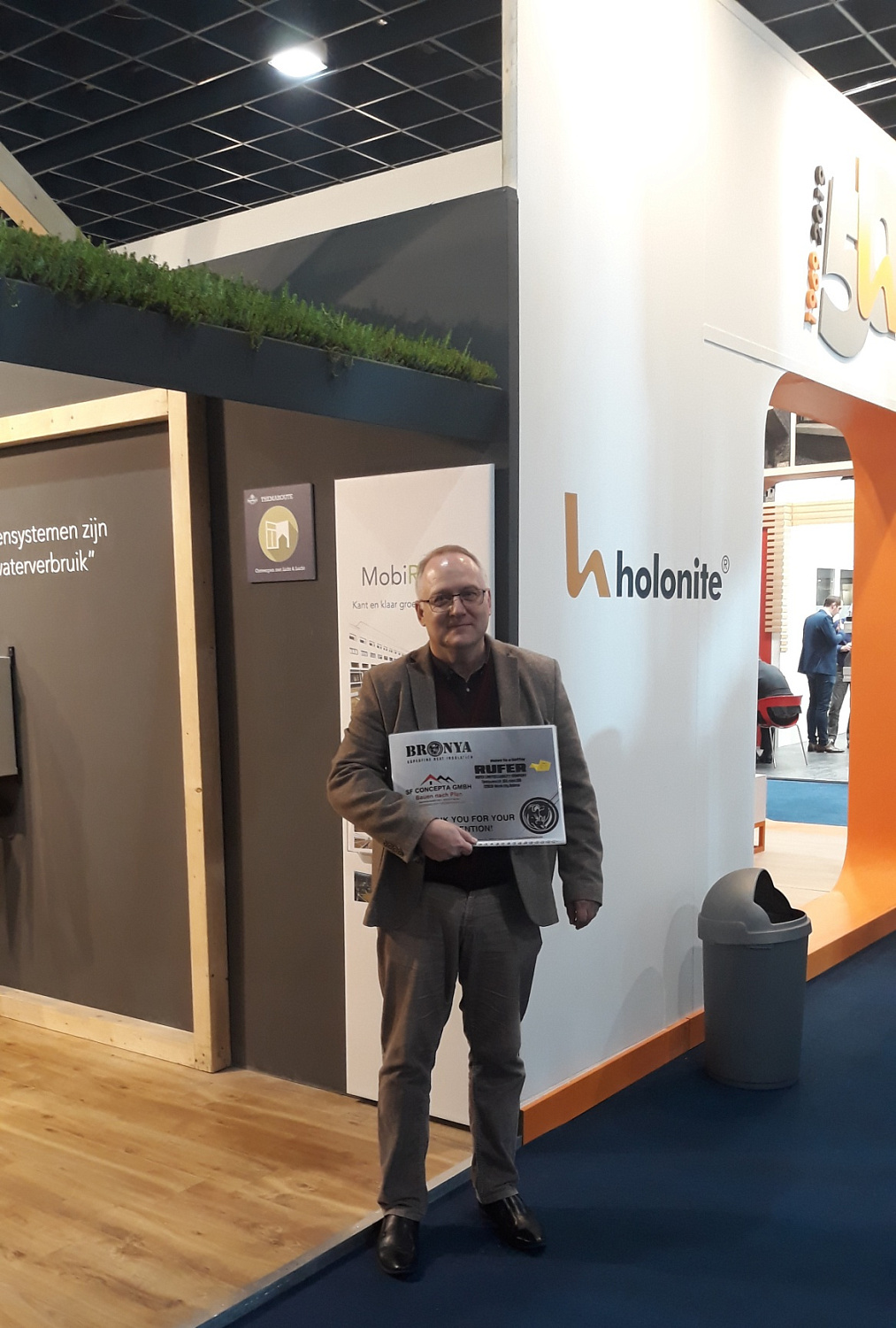 Нидерланды, Теплоизоляция Броня на выставке BouwBeurs
