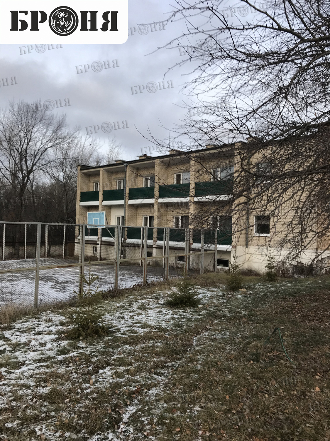 Теплоизоляции Броня Зима НГ на фасаде здания пансионата Волна в г. Тольятти Самарской области.