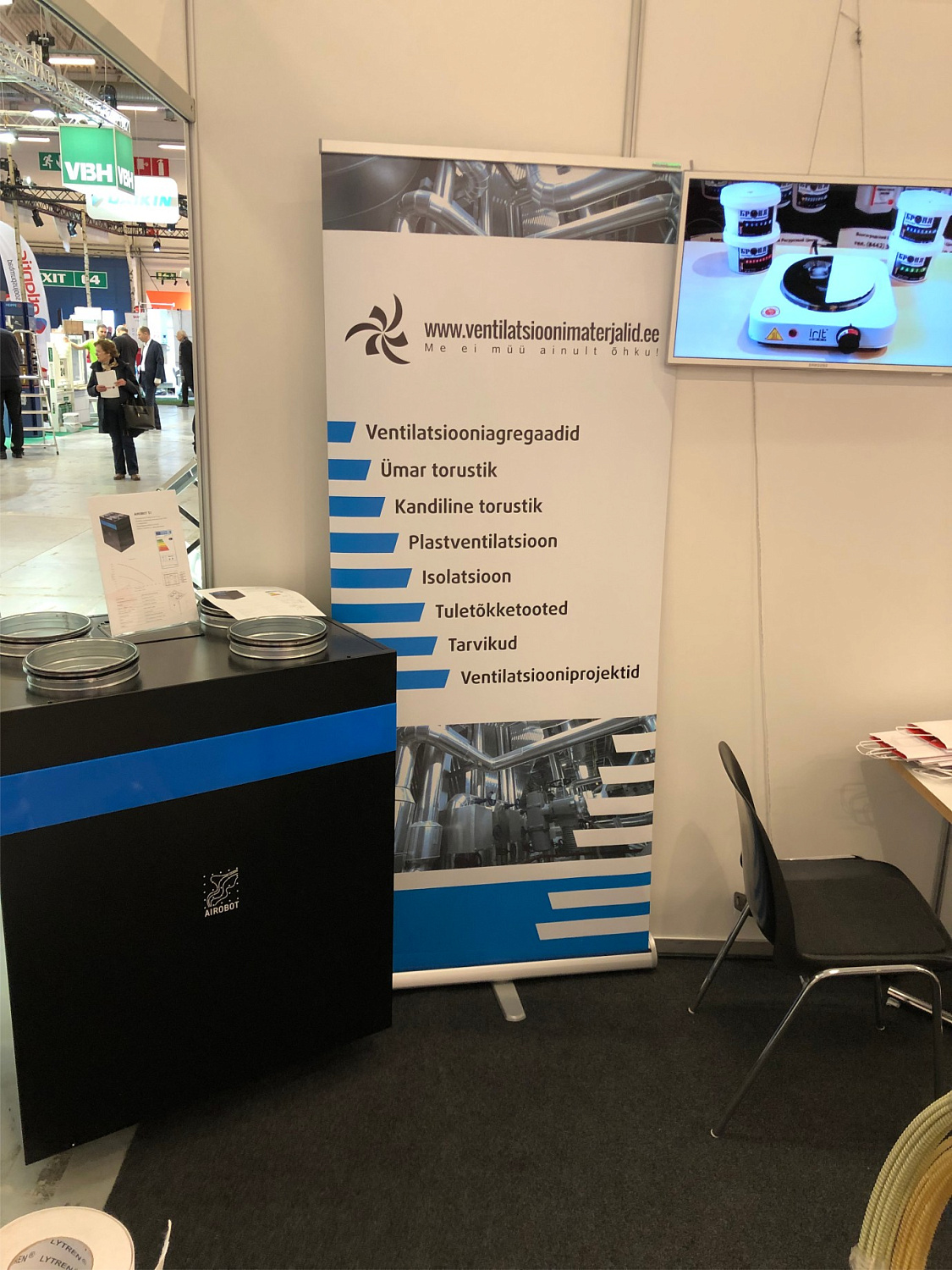 Теплоизоляция Броня на международной выставке строительства Estbuild 2019, Таллин, Эстония