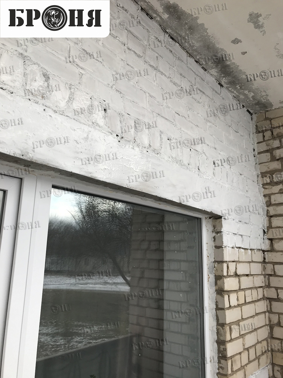 Теплоизоляции Броня Зима НГ на фасаде здания пансионата Волна в г. Тольятти Самарской области.