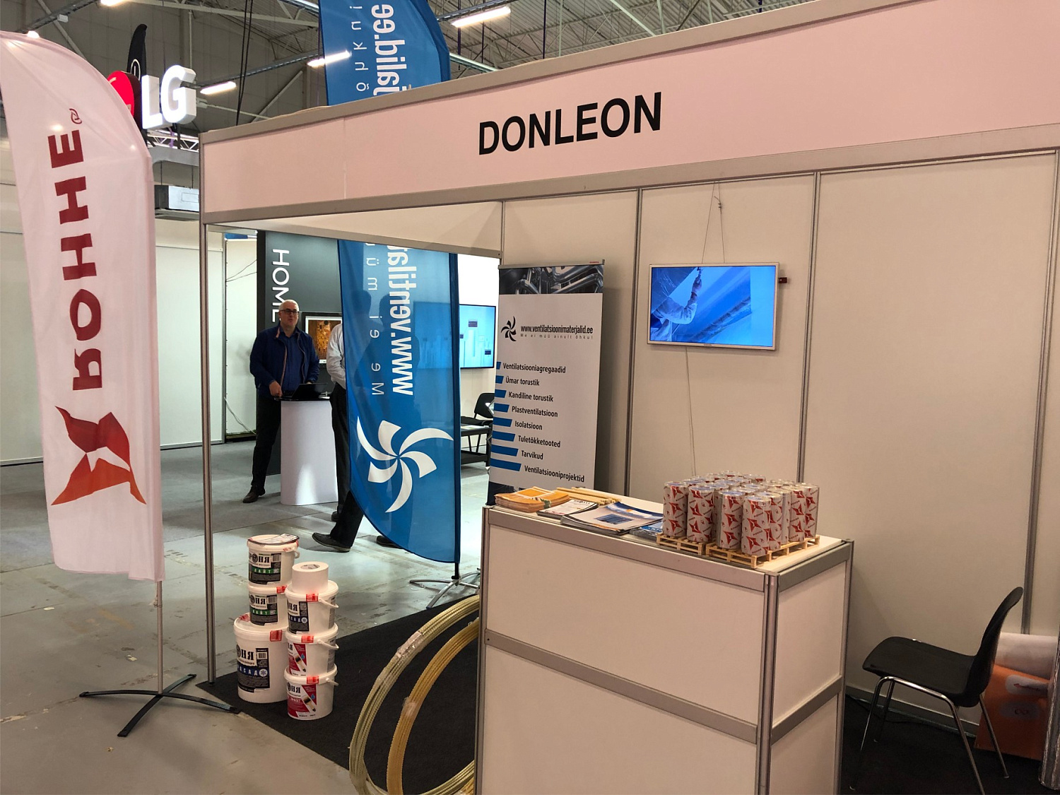 Теплоизоляция Броня на международной выставке строительства Estbuild 2019, Таллин, Эстония