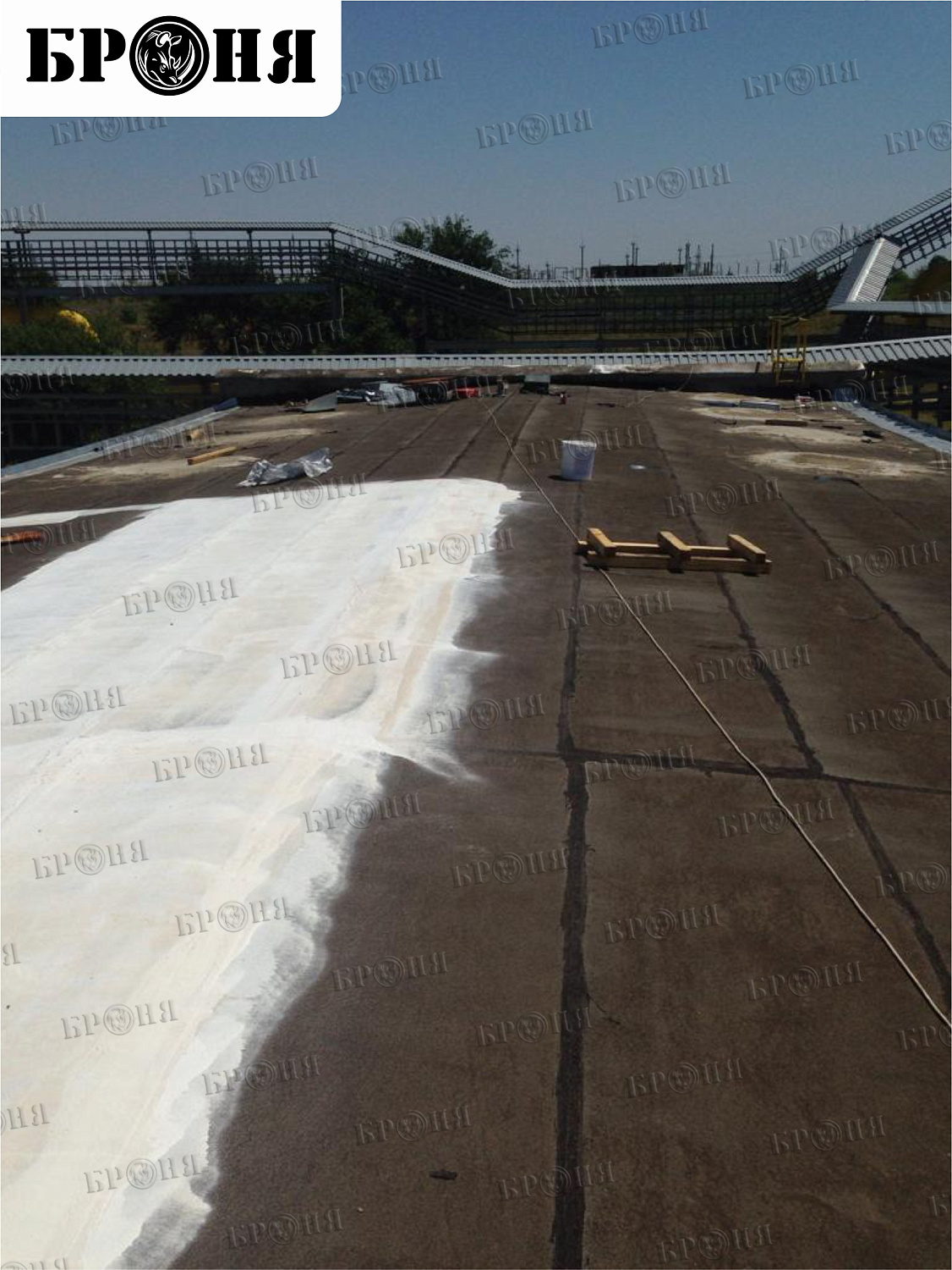 Ставрополь, Гидроизоляция кровли Полимерным гидроизолятором Броня АкваБлок Эффект