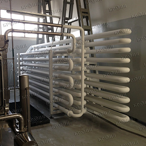 Bronya Thermal Insulation. Application on the holding tank of the finished product bottling line at MPBC Ochakovo.