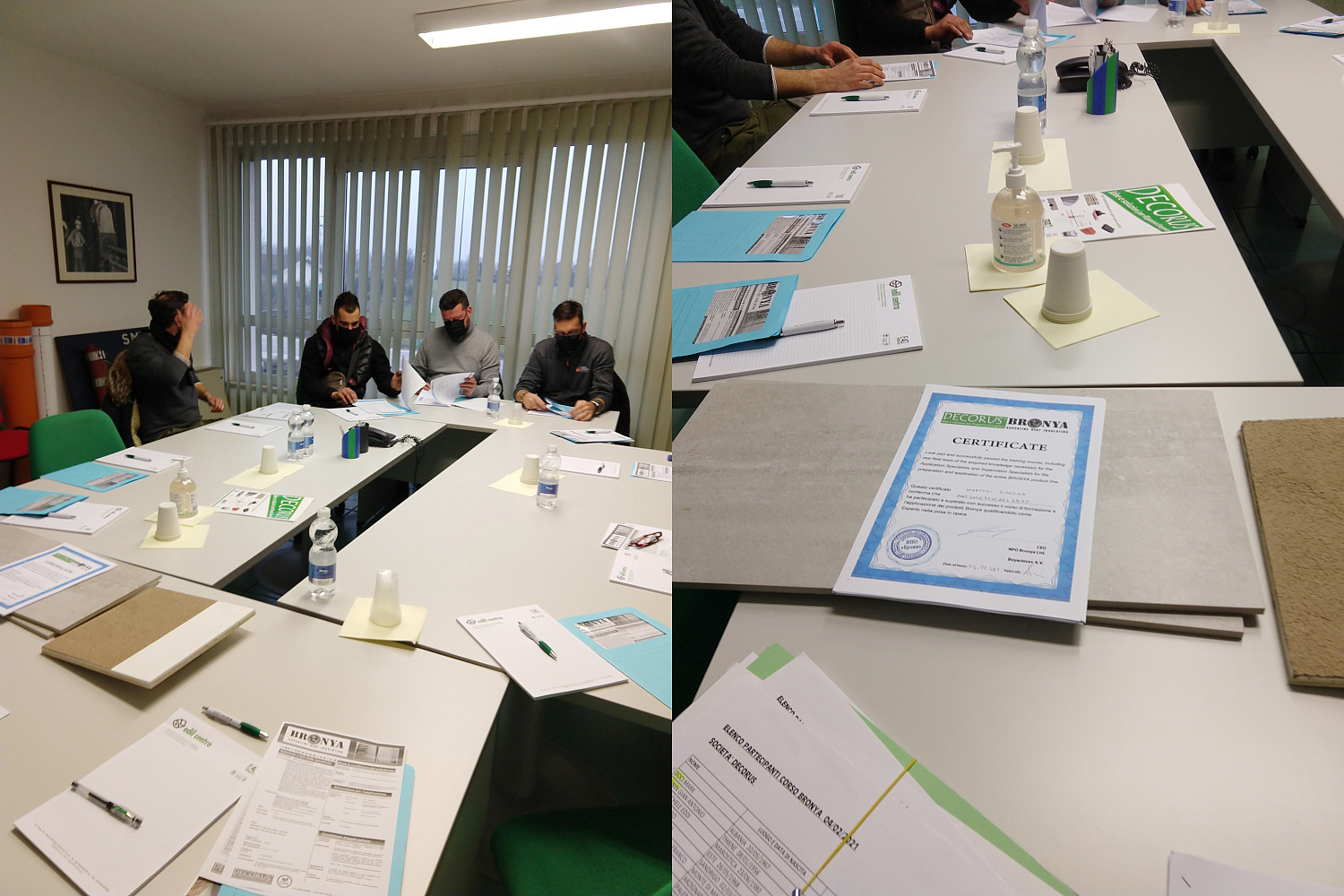 Training of technical specialists for clients of the Bronya Italy representative office (photo)