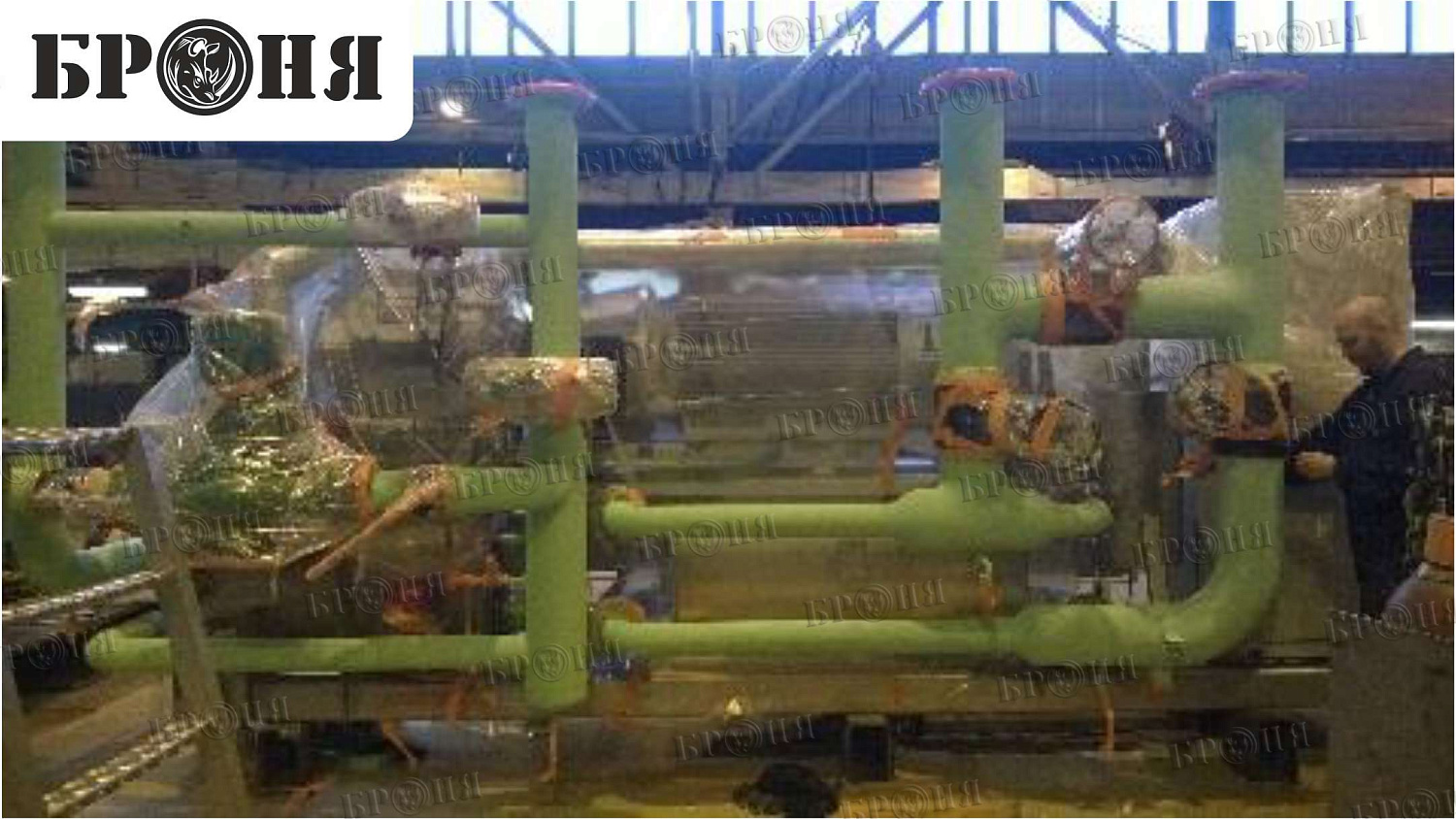  Finland, industrial gas purifier pipeline