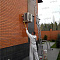 Volgograd, "Bronya Hydrophobisator" - walls and brick fence of a private house