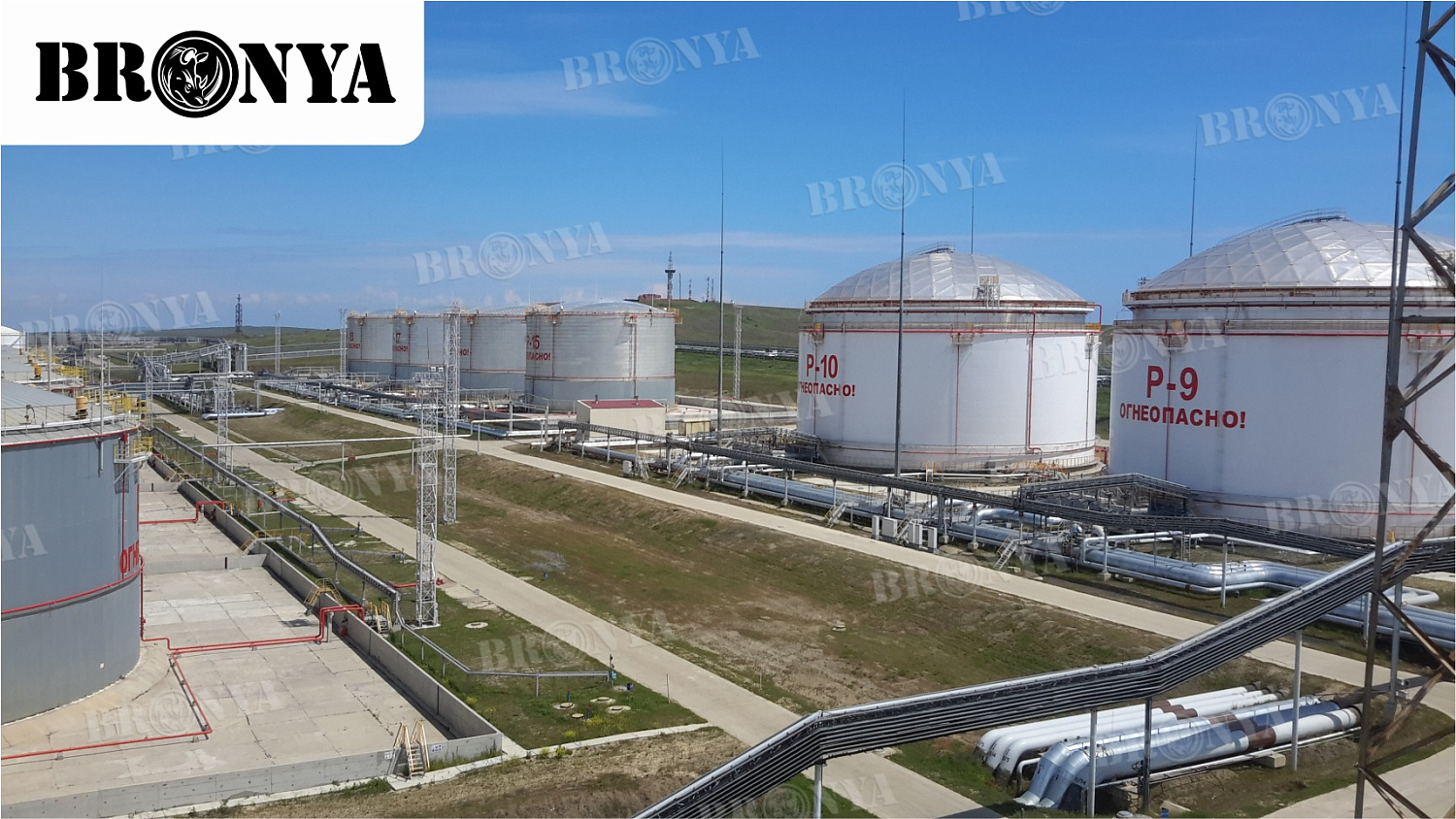 Краснодарский край, паропровод ЗАО «ТАМАНЬНЕФТЕГАЗ»