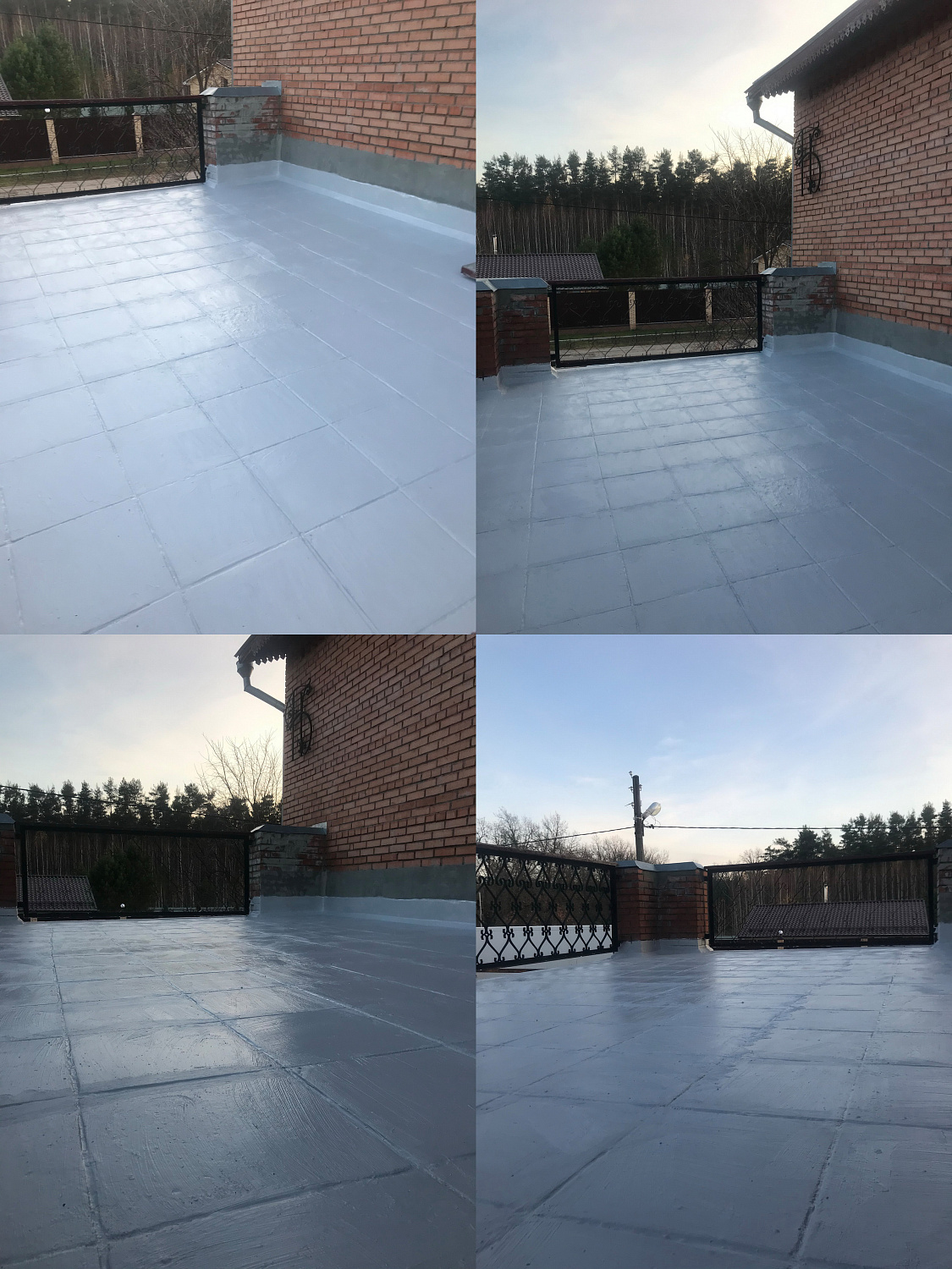 Bronya AquaBlok and Universal, waterproofing of the open terrace of a private house with. Zelenovka, Samara region (photo + video)