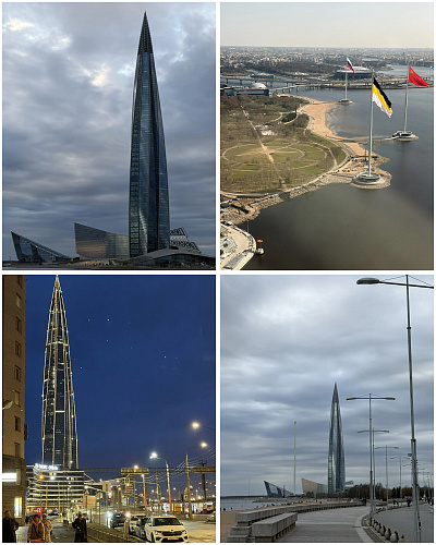 Innovations of "Bronya" in the tallest skyscraper in Europe: presentation for Gazprom at the Lakhta Center (photo, video)