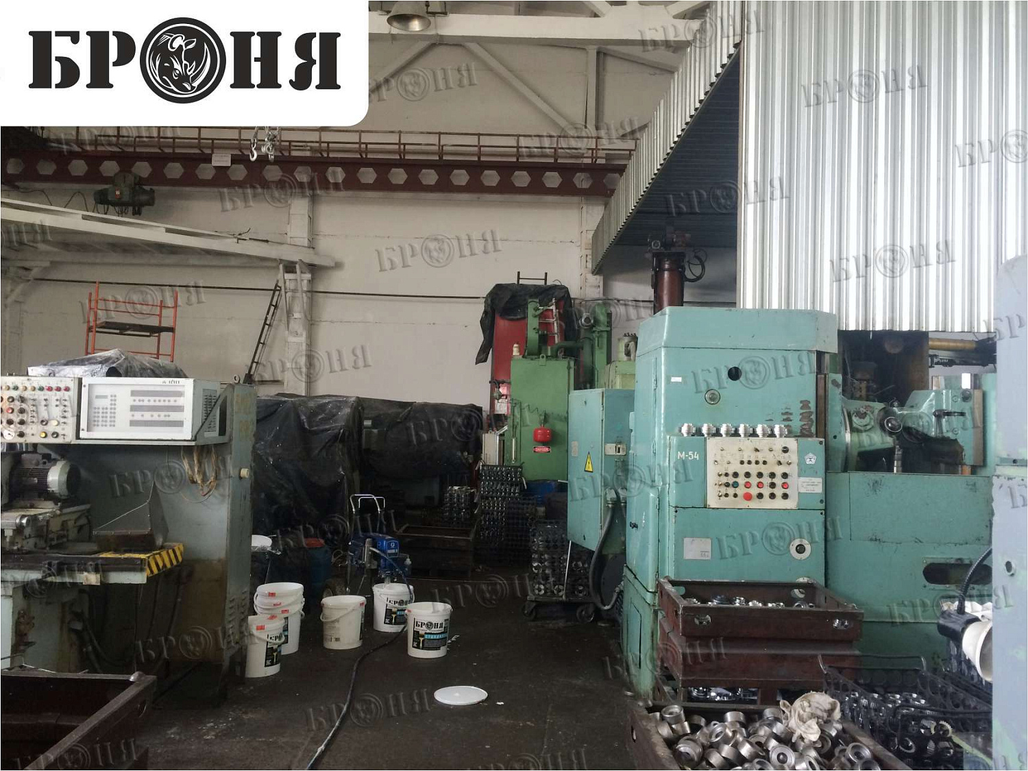Volgograd, insulation of walls and ceiling of a metal products workshop