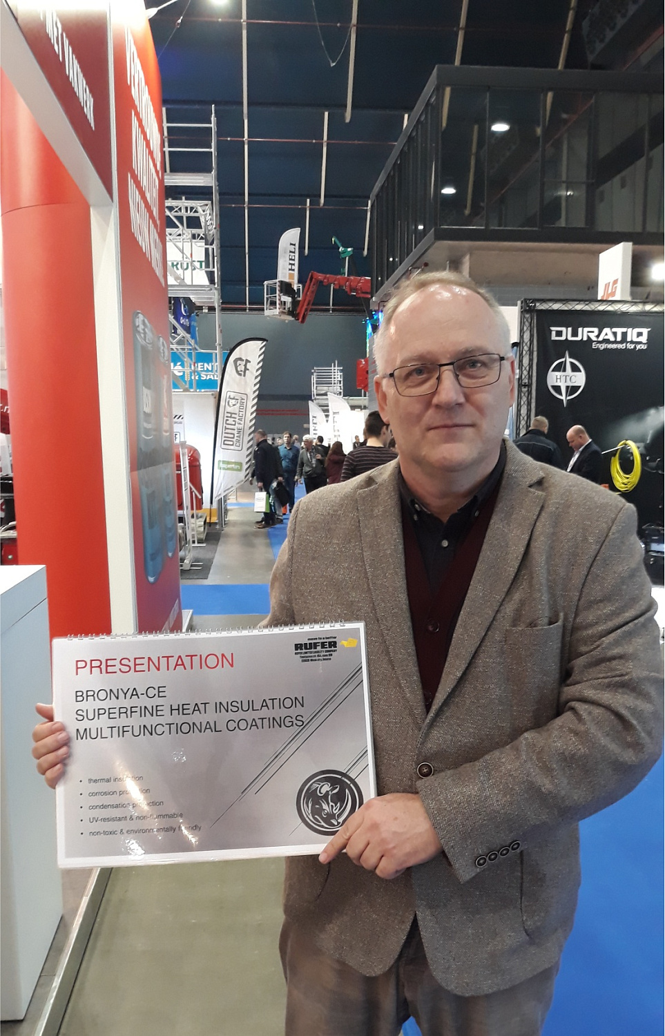 Нидерланды, Теплоизоляция Броня на выставке BouwBeurs