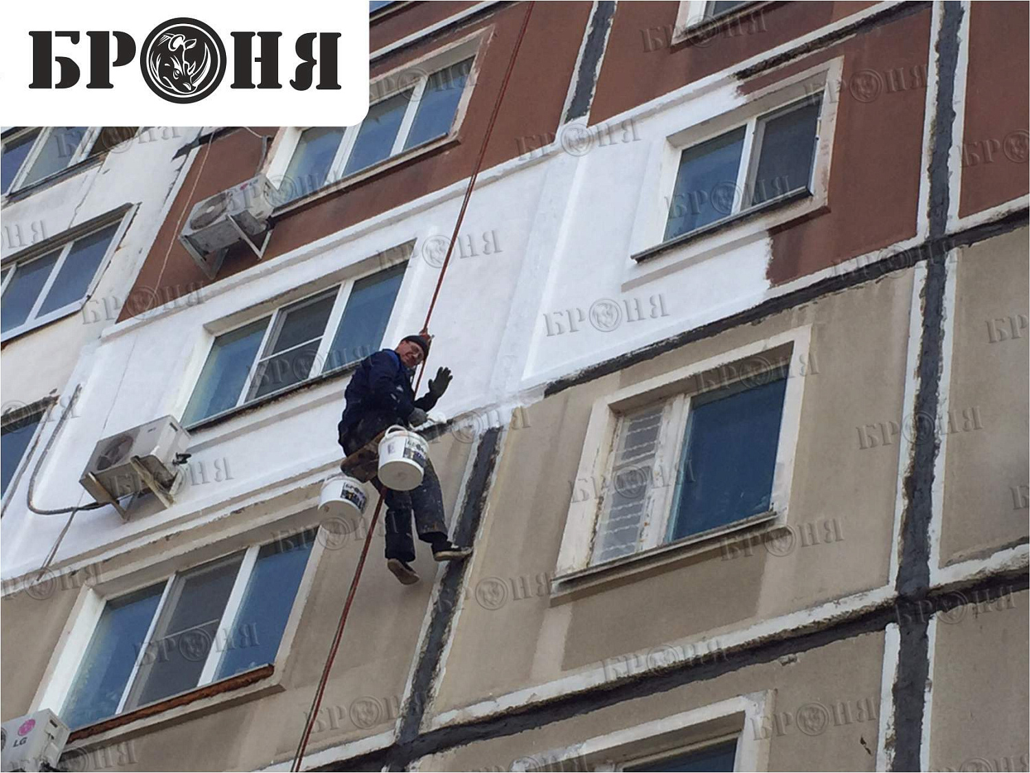 Хабаровск, утепление квартир многоэтажного жилого дома