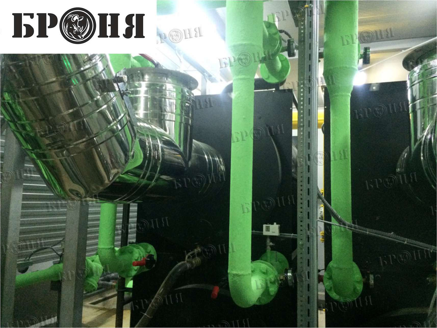  Moscow, pipeline of the autonomous boiler house of the production base of MOSGAZ JSC