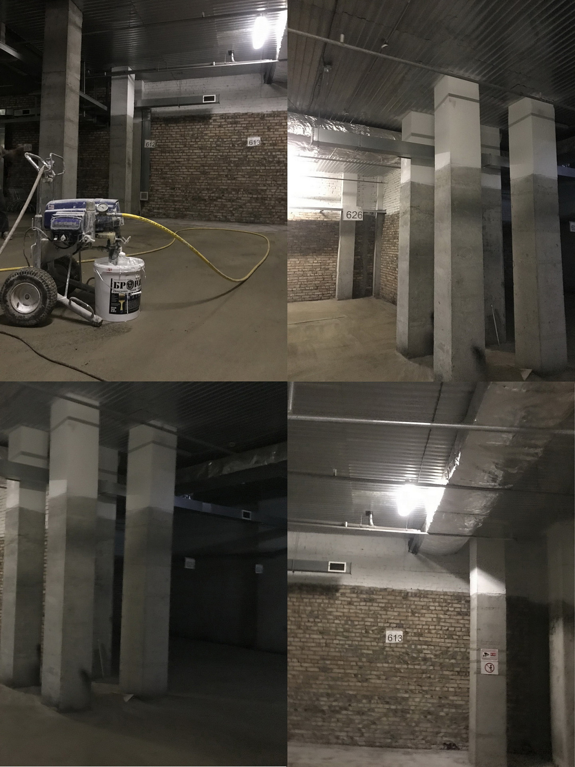 Bronya Facade for thermal insulation of the parking lot for the Pyaterochka store, Samara