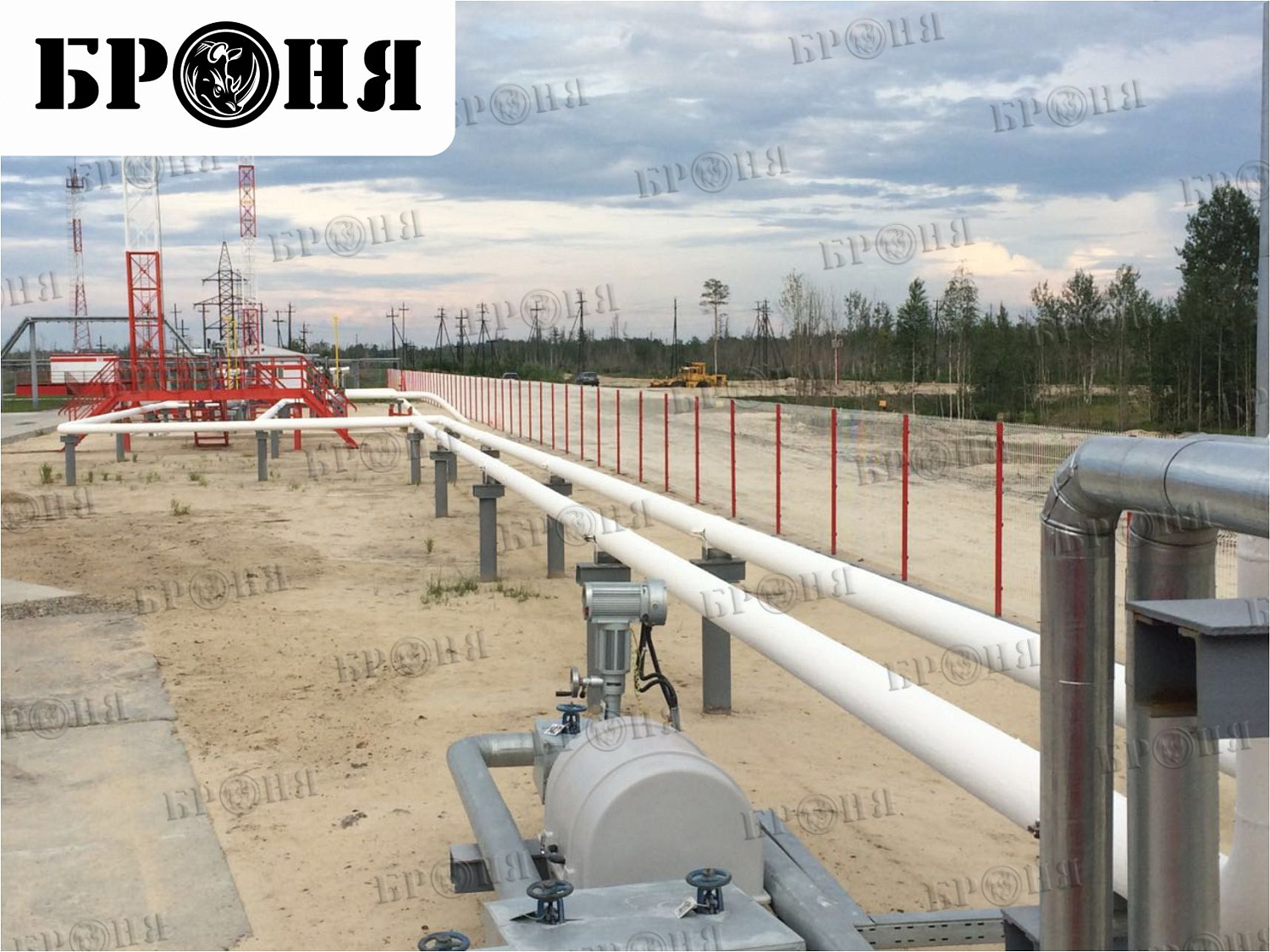 Тюменская область, изоляция нефтехранилищ, оборудования и трубопроводов Лукойл