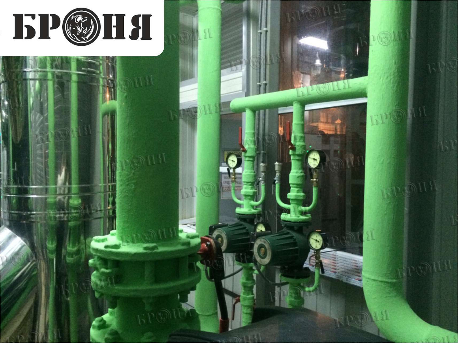  Moscow, pipeline of the autonomous boiler house of the production base of MOSGAZ JSC