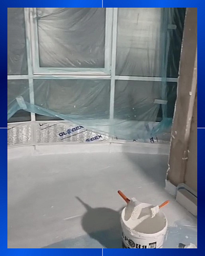 Using Bronya Facade for Thermal Insulation of an Apartment Building Balcony