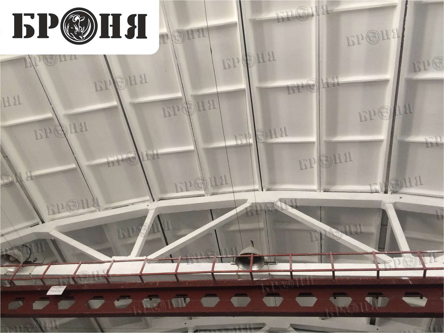 Volgograd, insulation of walls and ceiling of a metal products workshop