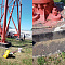 Bronya AquaBlok as an example of waterproofing a tower foundation to protect it from destruction. Kostroma