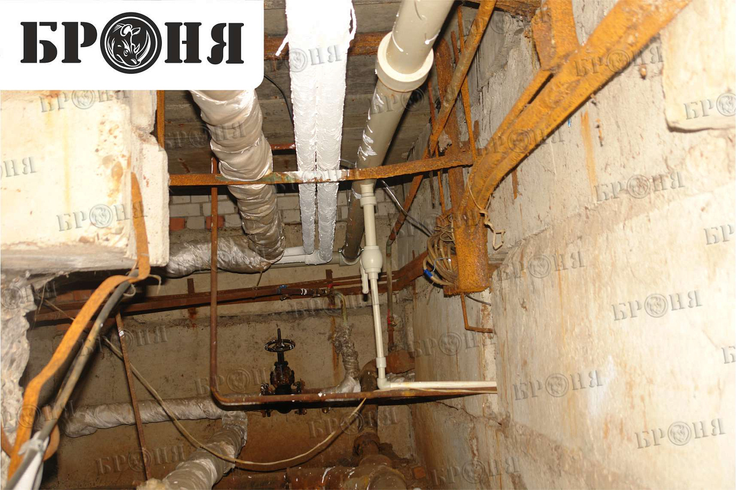 Rybinsk, hot water supply (HWS) pipeline