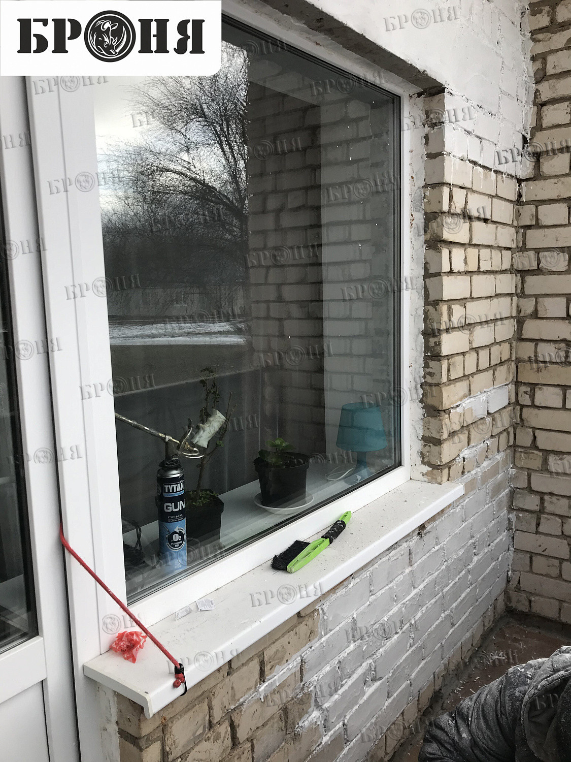 Теплоизоляции Броня Зима НГ на фасаде здания пансионата Волна в г. Тольятти Самарской области.