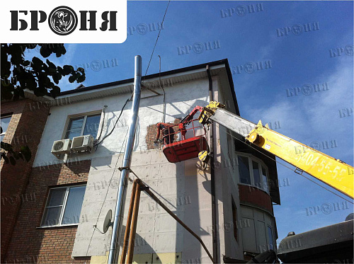 Insulation of a Corner Apartment in a Multi-Story Brick Building with Bronya Thermal Insulation in Rostov-on-Don (Photos + Review)