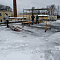 Нанесение Броня Лайт Норд и Броня Акваблок на кровлю здания в зимних условиях, Московская область, г. Зеленоград