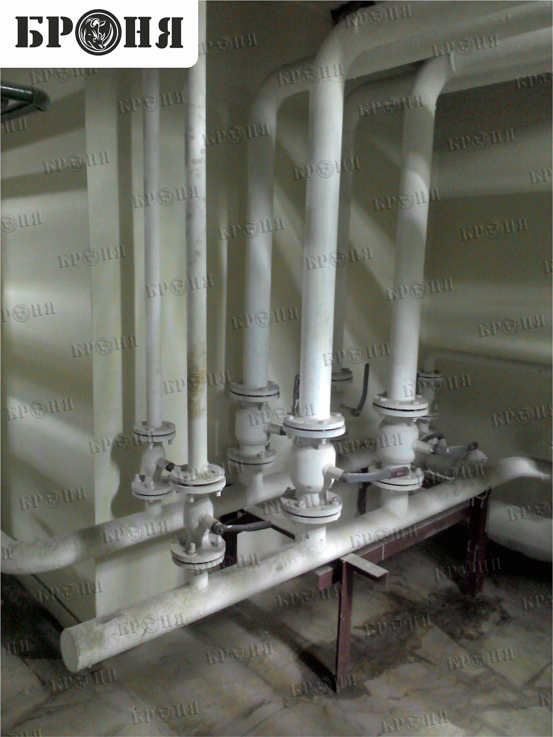 Chita, thermal insulation of heating unit pipelines