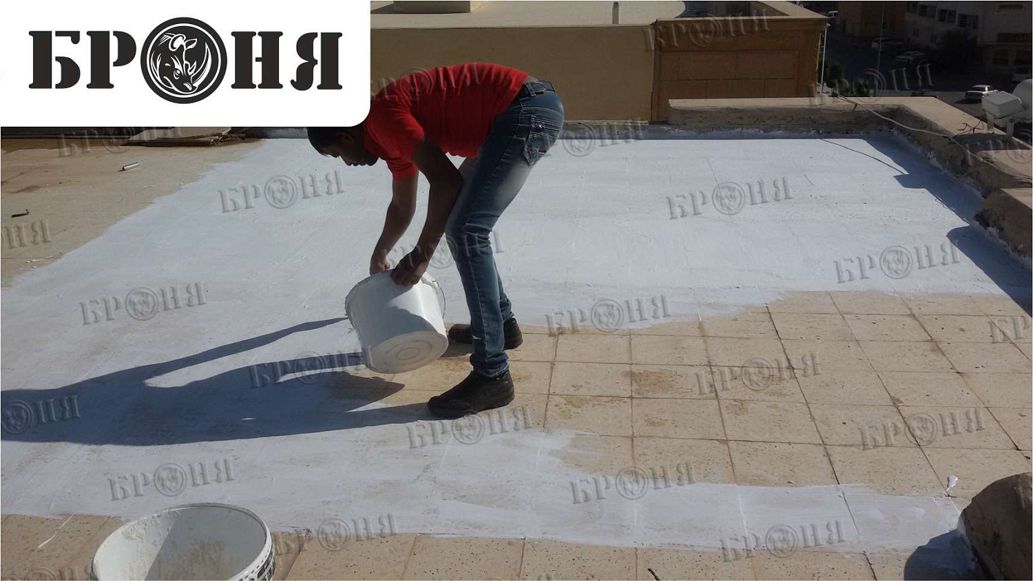 Саудовская Аравия, крыши жилых домов