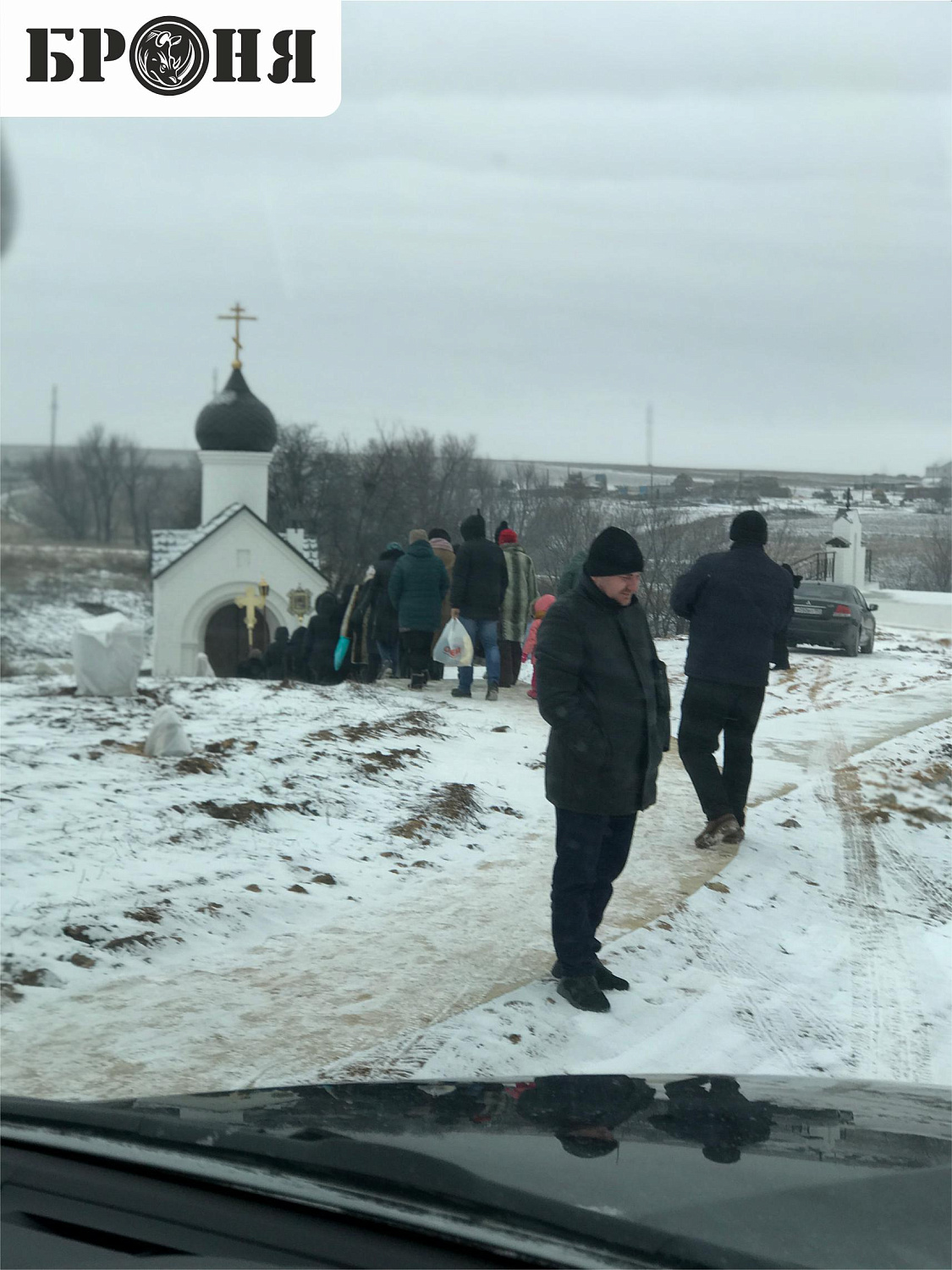 Дубовка, утеплении Купели при часовне живоносного источника Свято-Вознесенского Монастыря