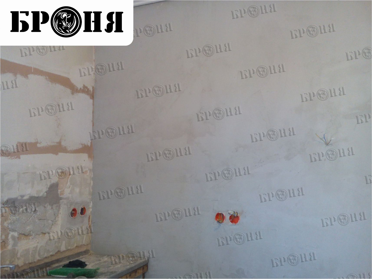 Греция, Броня Лайт при утеплении частного дома