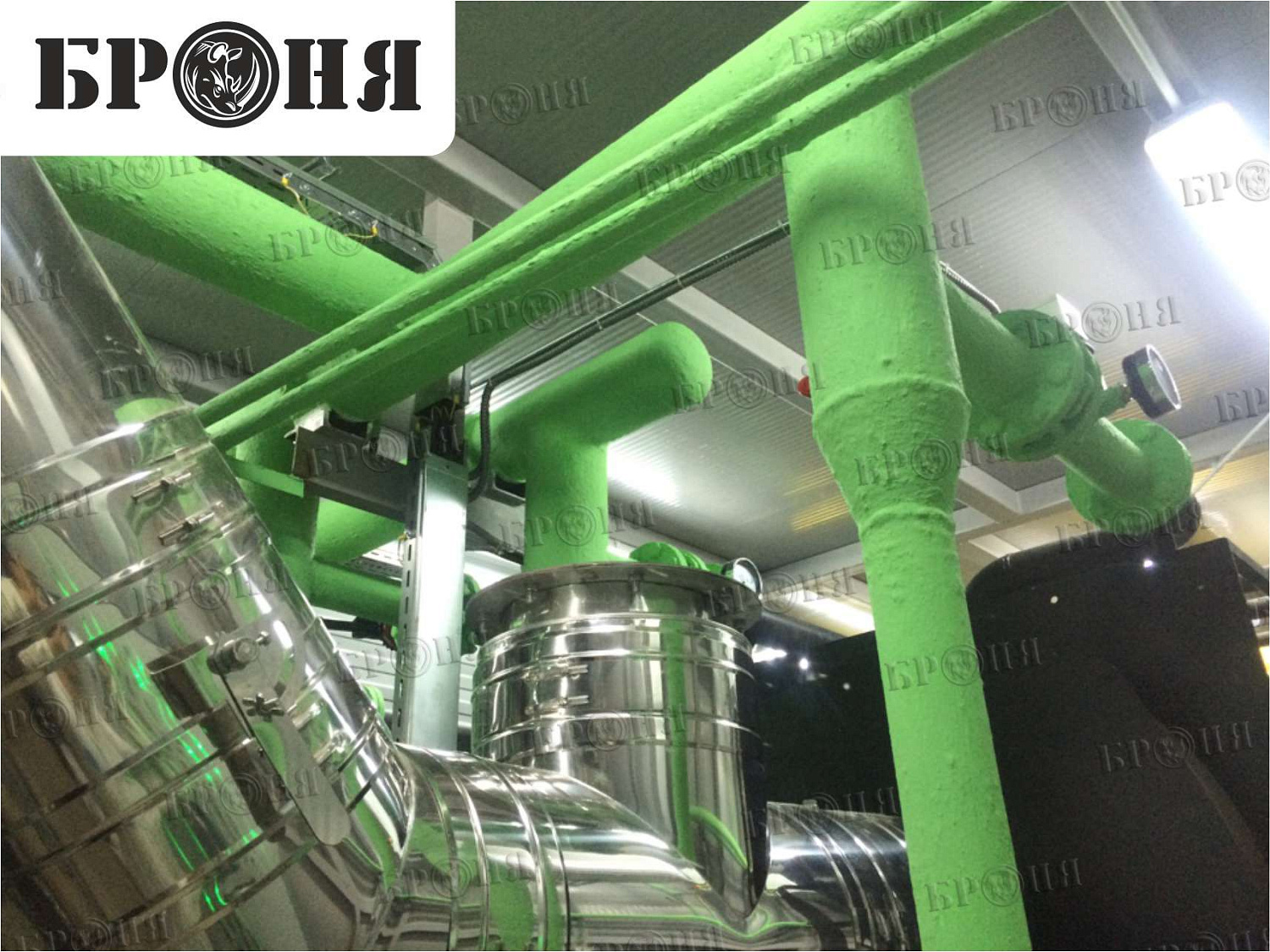  Moscow, pipeline of the autonomous boiler house of the production base of MOSGAZ JSC